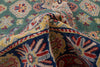 Load image into Gallery viewer, 6.8 x 9.9 Handmade Green Exquisite Kazak Rug #S1169