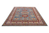 Load image into Gallery viewer, 8.4 x 10.0 Light Blue Handmade Kazak Rug #S1176