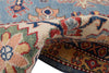 Load image into Gallery viewer, 8.4 x 10.0 Light Blue Handmade Kazak Rug #S1176