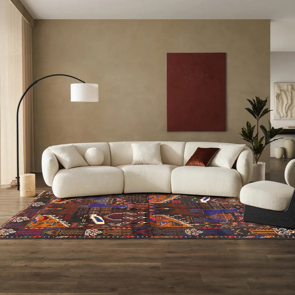 4.0 x 6.3 Tribal Rug #SH1363