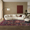 Load image into Gallery viewer, 3.10 x 6.3 Tribal FLoral Afghan Handmade Wool Rug #SH1381