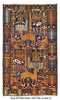 Load image into Gallery viewer, 3&#39; x 6&#39; Pictorial Handmade Afghan Village Rug Animals #SH1384