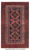 Load image into Gallery viewer, 4&#39; x 6&#39;-Baluch-rug-Woo-Handmade-Afghanistan.jpg