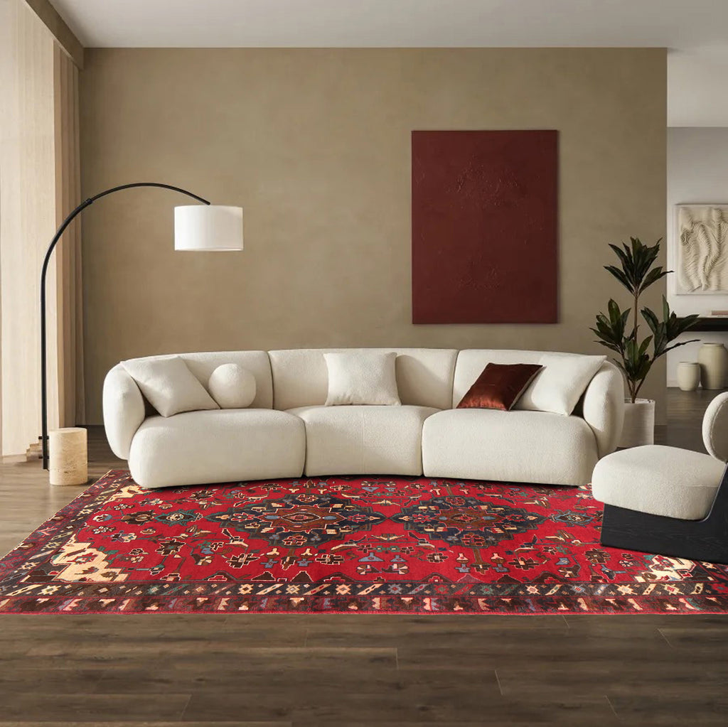 3.9 x 6.8 Tribal Rug Shiraz Baluch #SH1415