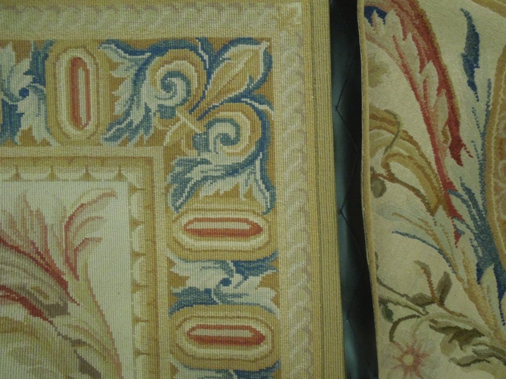 12.2 x 18.2 New Tapestry Flat Weave French Aubusson Carpet Handmade #SP-18751