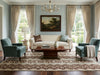 Load image into Gallery viewer, 6 x 9 Hand-Knotted Transitional Wool Rug Modern Carpet #PIX-15203