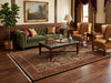 Load image into Gallery viewer, 5.9 x 8.9 Quality Hand-Knotted Jaipour Rug Black Burgundy Lustrous Natural Wool #PIX-6798