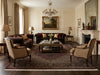 Load image into Gallery viewer, Luxurious living room with decorative rug.
