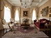 Load image into Gallery viewer, Luxurious living room with a decorative rug.