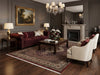 Load image into Gallery viewer, Luxurious living room with a decorative rug.