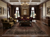 Load image into Gallery viewer, Luxurious living room with decorative rug.