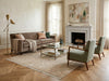 Load image into Gallery viewer, 5.6 x 7.6 Fine Quality Woola And Silk Transitional Hand-Knotted Rug #PIX-16799