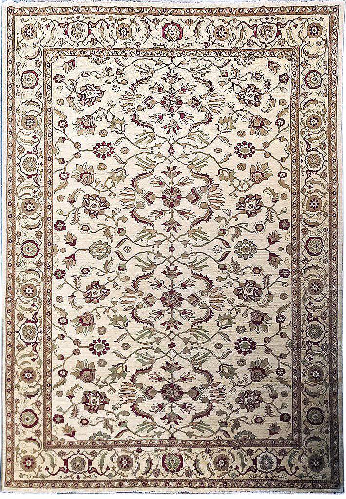 12 x 18 LIGHT Ivory Beige Chobi Peshawar Rug #PIX-2336