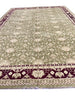 Load image into Gallery viewer, 14.2 x 20 OLIVE GREEN Quality Jaipur Rug SALE #PIX-41