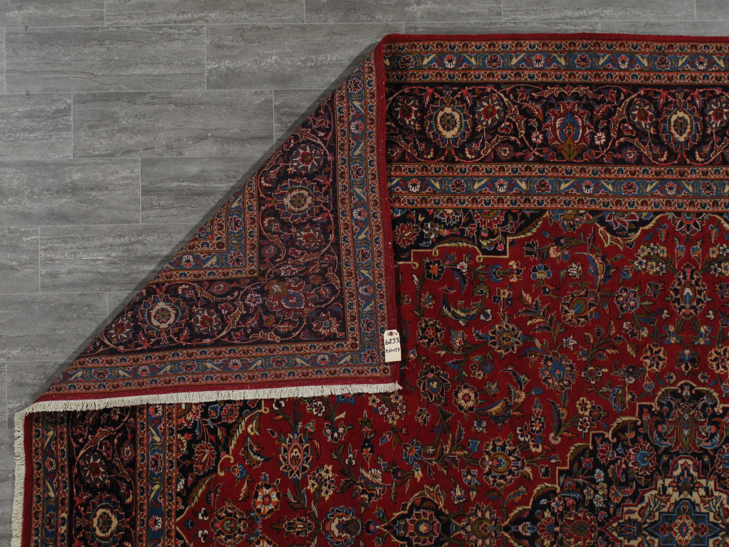 9.10 x 13.3 Persian Kashan Rug  Classic Tradition Amazing Sale #F-6833