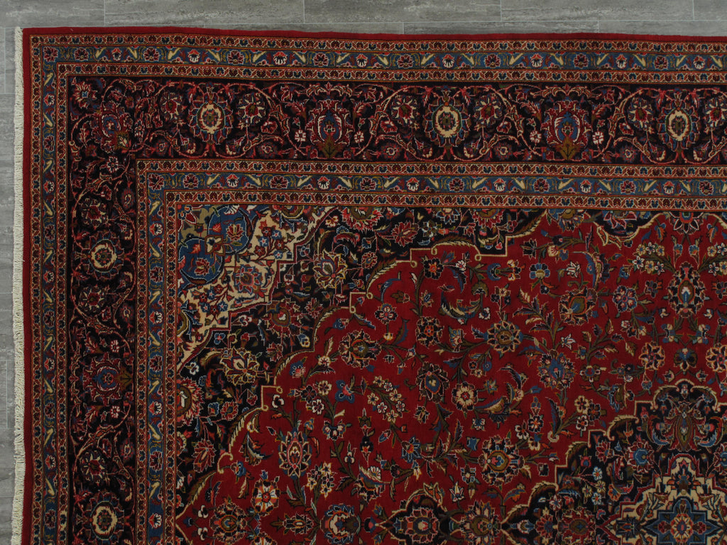 9.10 x 13.3 Persian Kashan Rug  Classic Tradition Amazing Sale #F-6833