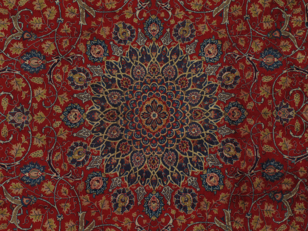 9.7 x 12.6 Authentic Persian Handmade Mashad Rug BIG SALE  #F-6835