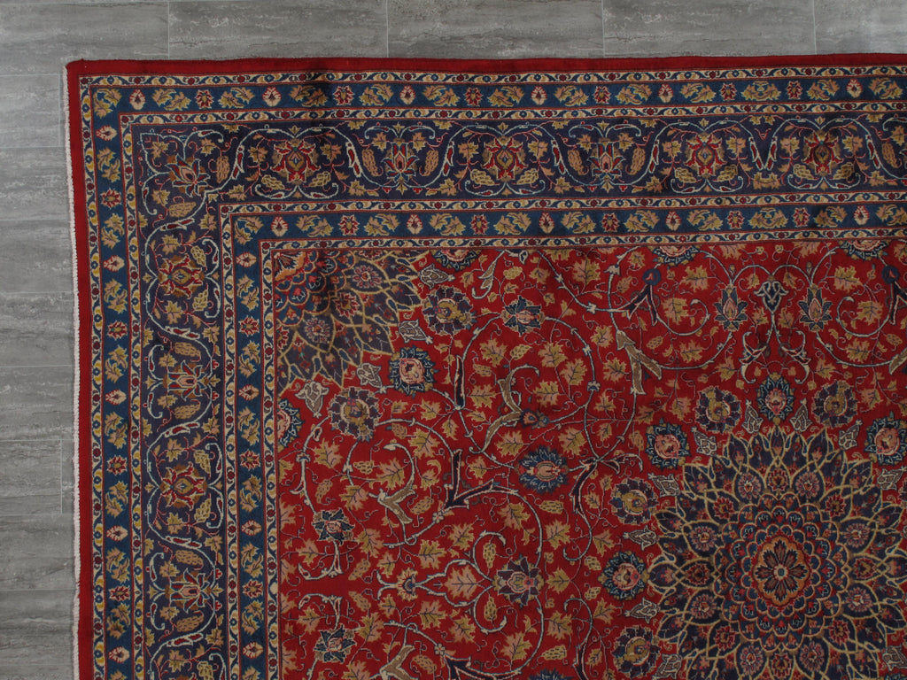 9.7 x 12.6 Authentic Persian Handmade Mashad Rug BIG SALE  #F-6835