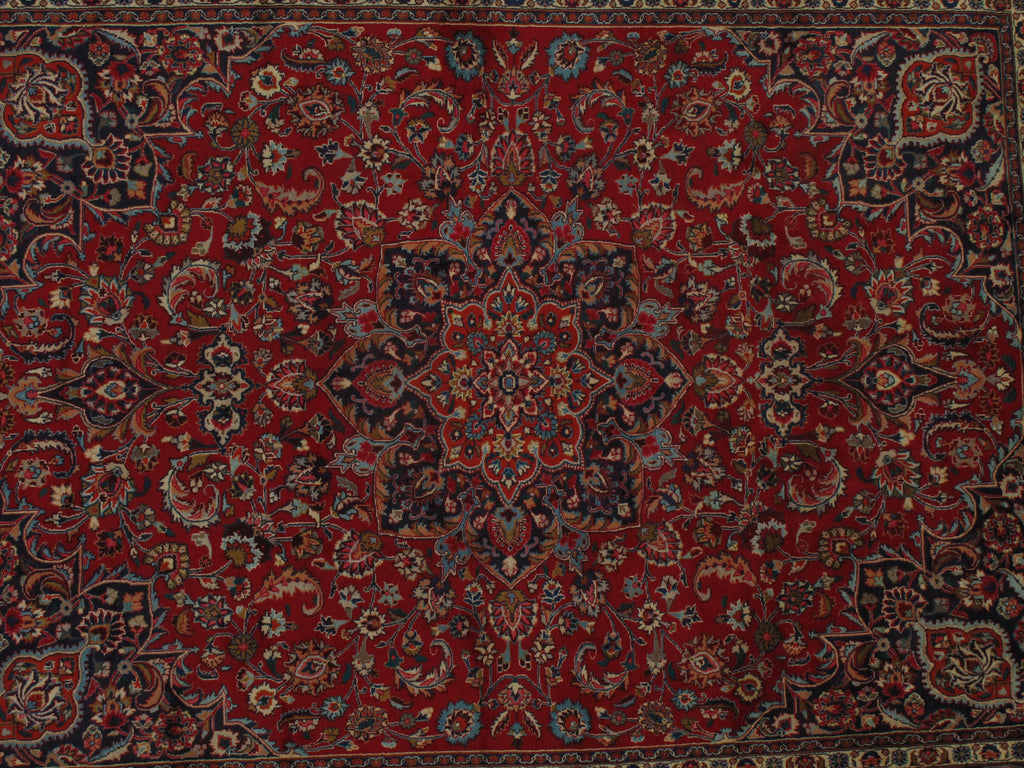 9.6 x 12.10 Persian Handmade Mashad Rug  AMAZING SALE #F-6837