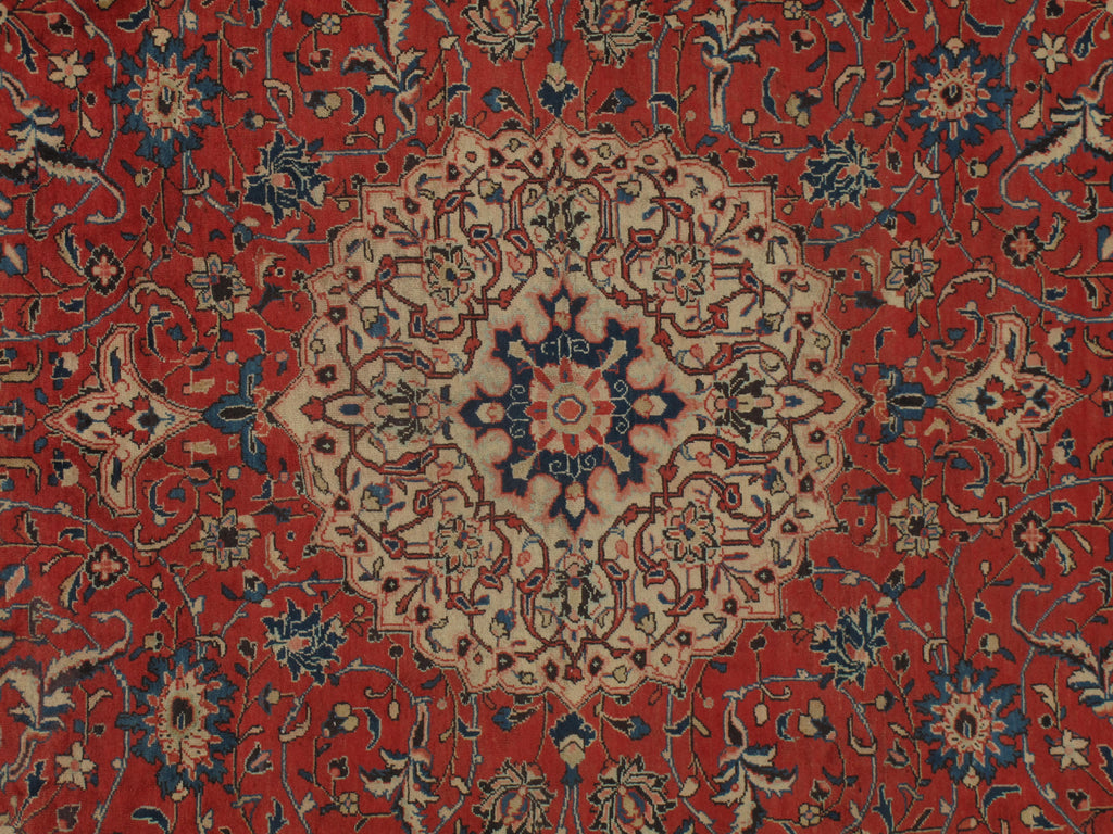 10.3 x 13 Authentic Persian Sarouk Mahal Rug  SALE  #F-6838