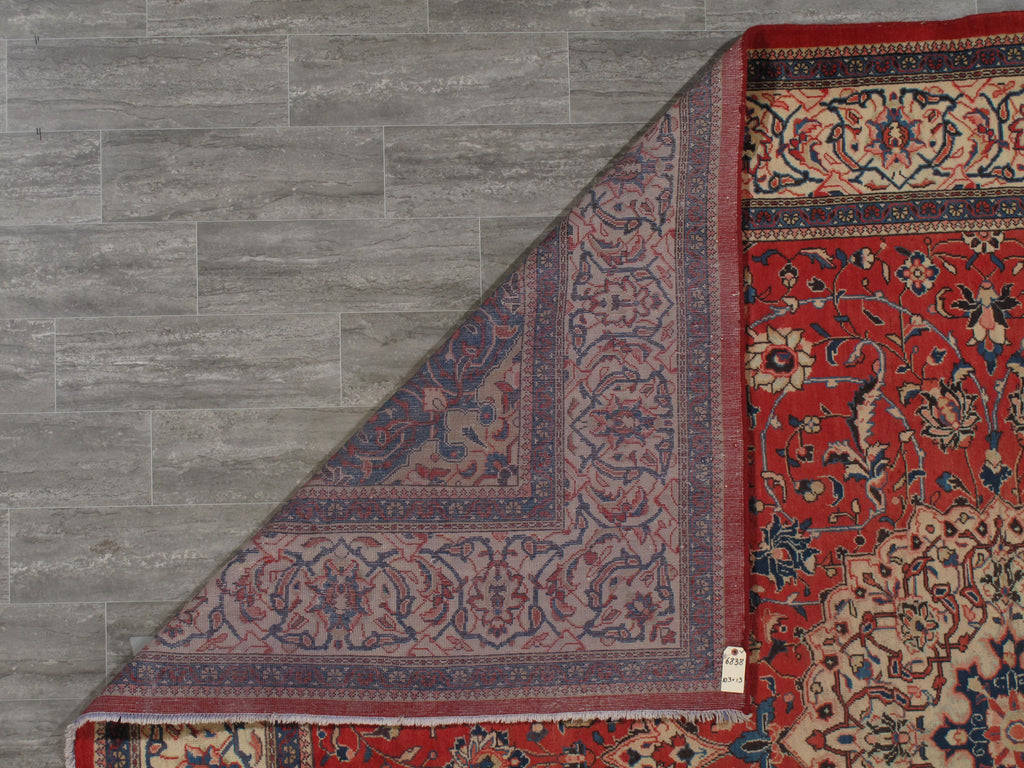 10.3 x 13 Authentic Persian Sarouk Mahal Rug  SALE  #F-6838