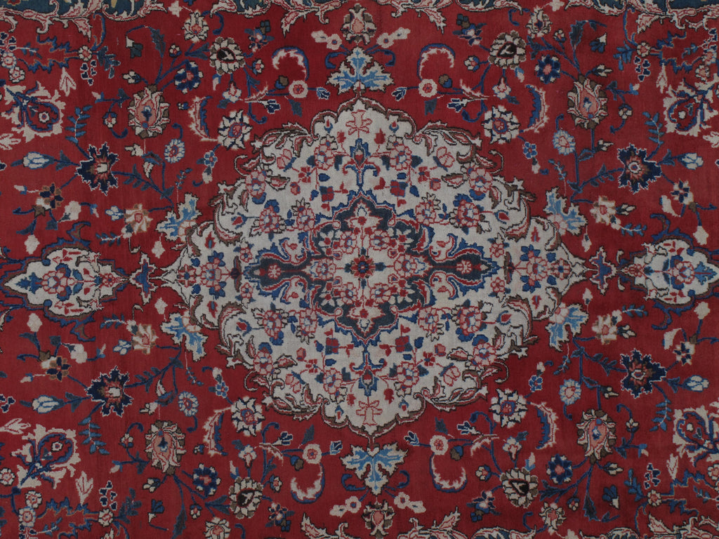 8.5 x 11.5 SEMI-ANTIQUE SIGNED Persian Tabriz Rug 1980's SALE #F-6842