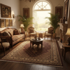Load image into Gallery viewer, 7 x 9.9  Traditional Wool  Silk Hand-Knotted Rug