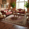 Load image into Gallery viewer, 6.6 x 8.3 Traditional Persian Wool  Silk Hand-Knotted Area Rug 