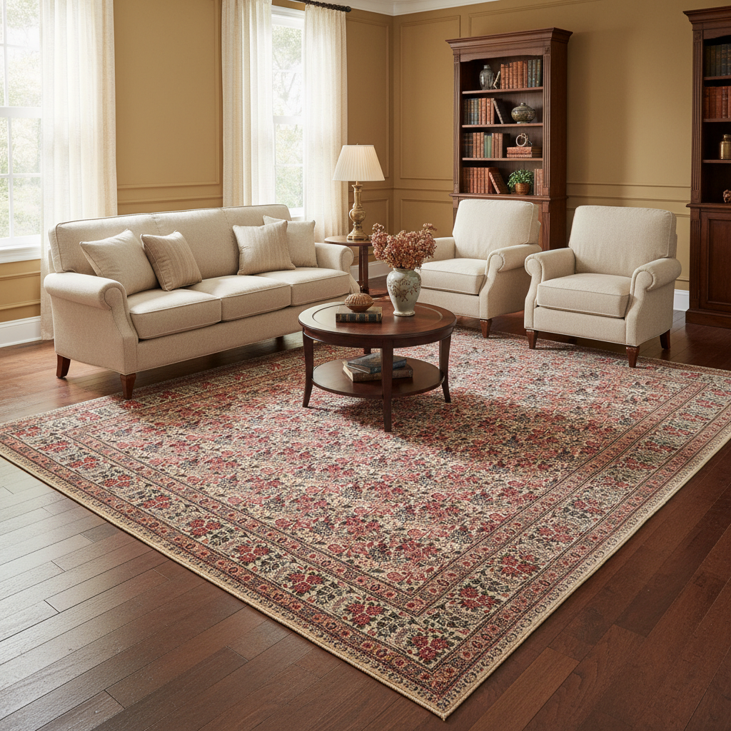 9.6 x 13 Persian Khorasan Rug #PIX-999