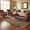 Load image into Gallery viewer, 5.8 x 8.3 Persian Wool  Silk Hamadan Rug 
