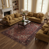 Load image into Gallery viewer, 9.8 x 12.8 Semi-Antique Persian Heriz Rug 