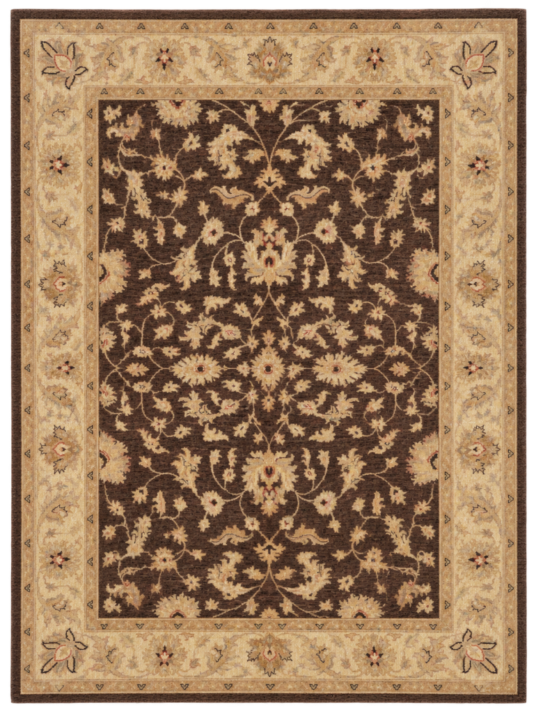 6 x 9 Brown Zigler Chobi Peshawar Rug Dark Brown 20245
