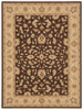 Load image into Gallery viewer, 6 x 9 Brown Zigler Chobi Peshawar Rug Dark Brown 20245