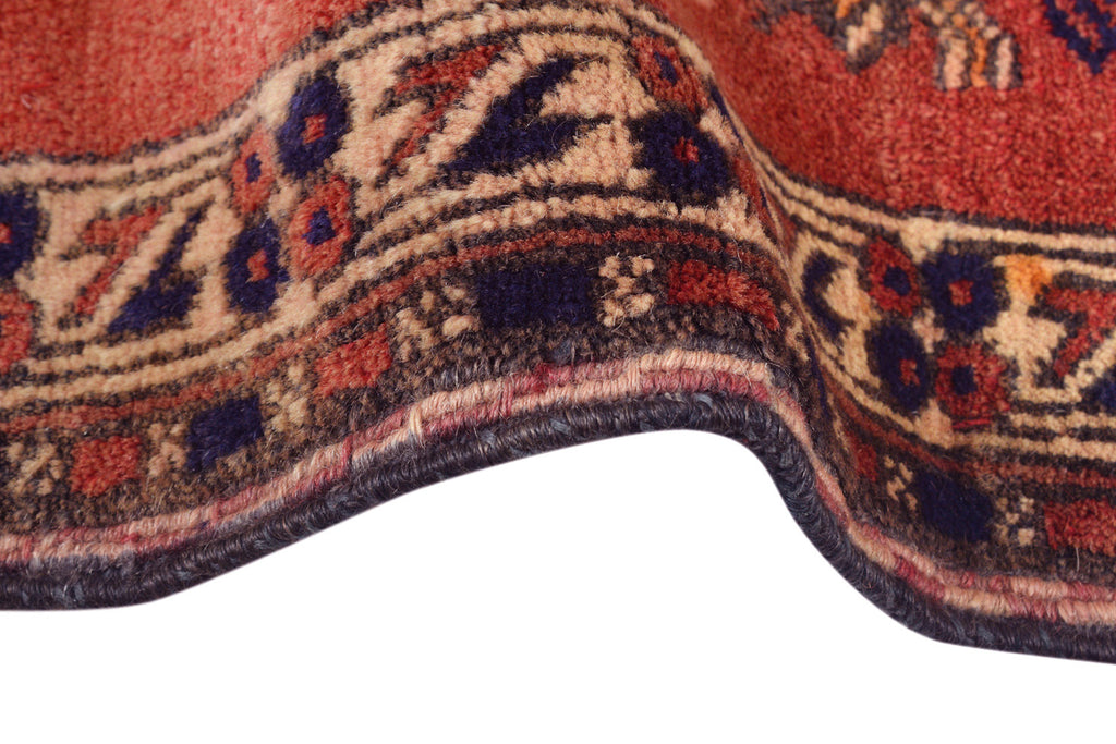 1.9 x 5.2 Small Narrow Wool Persian Tribal Shiraz Runner #AM1342