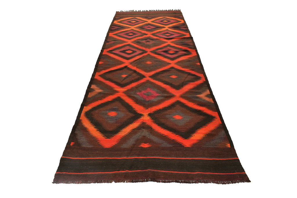 4.8 x 14.5 WIDE RUNNER Afghan Kilim Flat Weave #AM1349