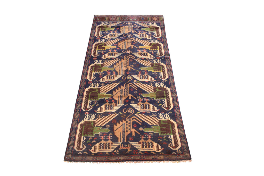 2.7 x 6 Animals Rug Runner #AM1352