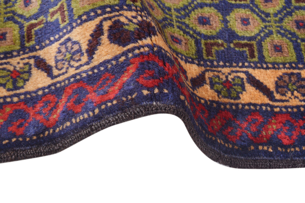 4.0 x 7.0 Afghan Pictorial Wool handmade rug Animal Motif #AM1355