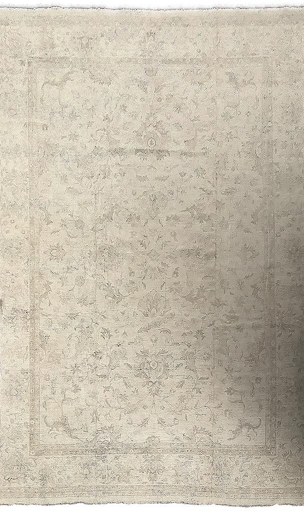 13.7 x 19.2 Chobi Peshawar Zigler Rug Soft Pale Large Mansion Rug Colors #F-5949