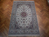 Load image into Gallery viewer, 7 x 10 SIGNED Wool &amp; Silk on Silk Foundation Authentic Persian Isfahan Rug #PIX-21978