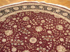 Load image into Gallery viewer, 8.0 x 8.0 Feet Round Wool and Silk Fine Hand-knotted Rug