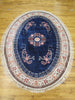 Load image into Gallery viewer, 6 x 9 Oval Hand-knotted Rug Chinese Art Deco  #PIX-26302