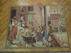 Load image into Gallery viewer, 6 x 8 Old Fashion Market Scenery Tapestry Handmade #PIX-20577