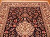 Load image into Gallery viewer, 5 x 7.9 High Quality Authentic Persian Esfahan Rug Wool and Silk on Silk 500 KPSI #PIX-4219