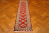 Load image into Gallery viewer, 10&#39; Feet Runner Handmade Jaldar Bokhara Rug #PIX-14454