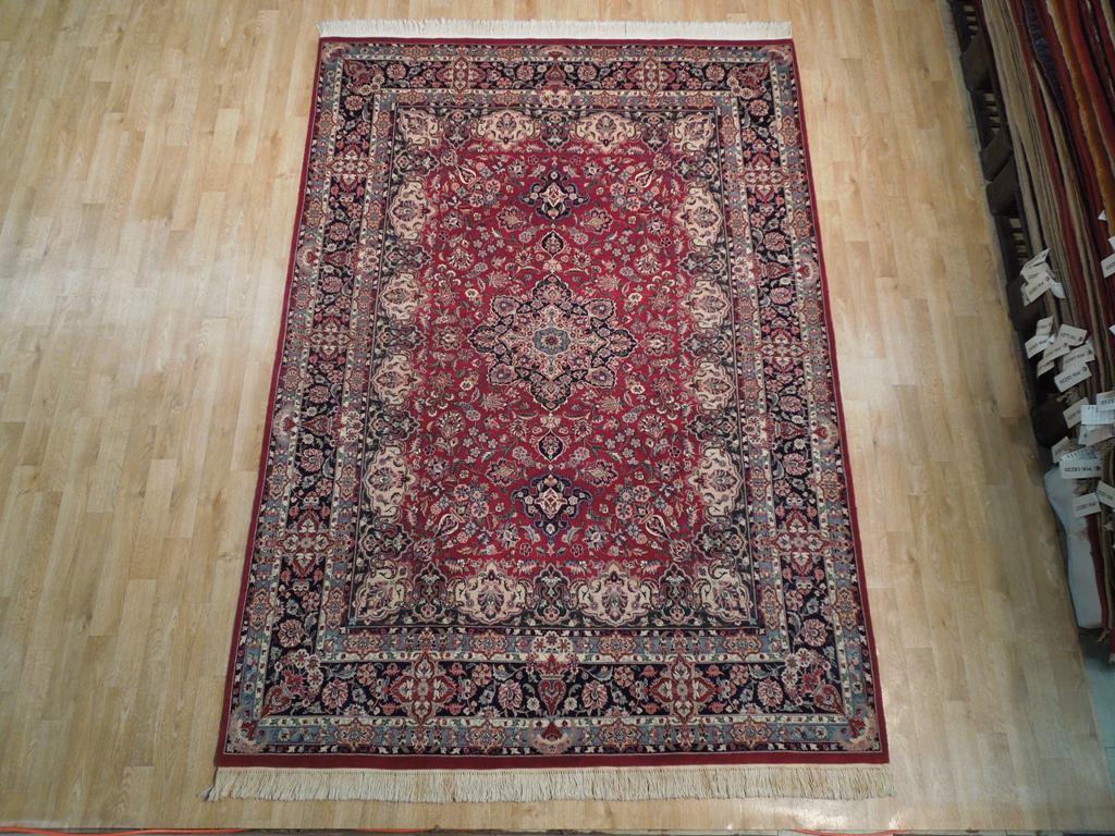 6 x 8.8 Fine Wool Dense Weave Handmade Pakistan Tabriz Rug #PIX-18794