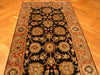 Load image into Gallery viewer, 4.1 x 9.11 Wide Quality Handmade Jaipour Runner BALCK #PIX-12827