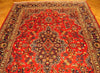Load image into Gallery viewer, 6.6 x 9.9 Persian Mashad Rug Traditional Carpet #PIX-14985
