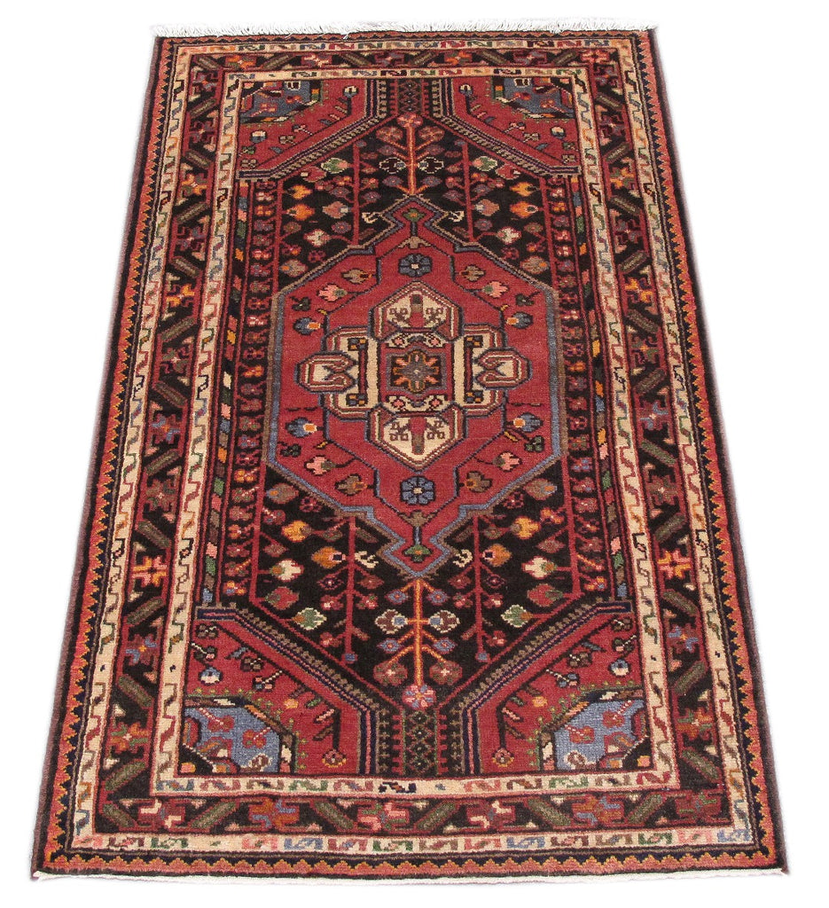 3.2 x 5.5 Persian Hamadan Afshar Rug #PIX-82660