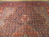 Load image into Gallery viewer, 7.4 x 10.8  Blue Persian Tabriz Mahi Bijar Rug 