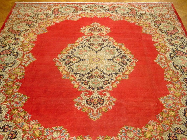 10 x 13 Authentic Persian Kerman Rug Elegant Formal #PIX-988